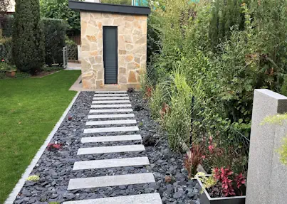 Gartenhaus mit Fundament Bild 1